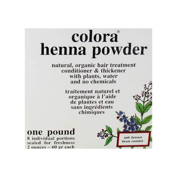 HENNA EC.PACK A 8 BEHANDELINGEN ASH BROWN