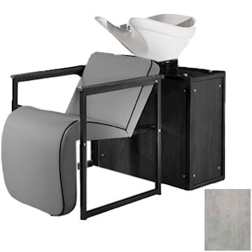 SALON AMBIENCE WU/750/M-03 SOHO WASHUNIT CEMENT GREY