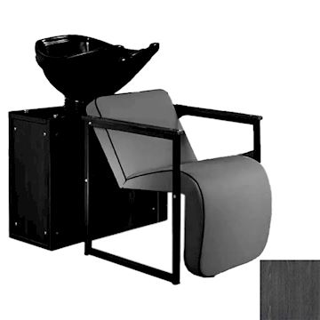 SALON AMBIENCE WU/750/N-02 SOHO WASHUNIT BLACK ASH