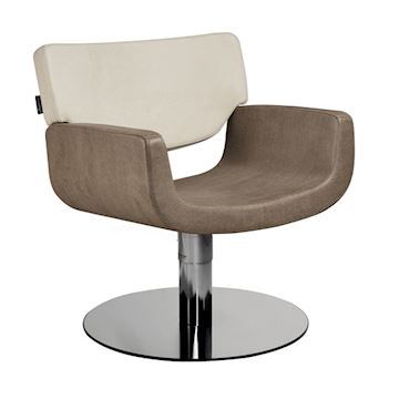 SALON AMBIENCE SH/790-4/R STOEL QUADRO MET BLOKKEERBARE POMP