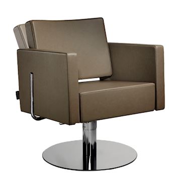 SALON AMBIENCE SH/893-4/R STOEL SQUARE MET BLOKKEERBARE POMP