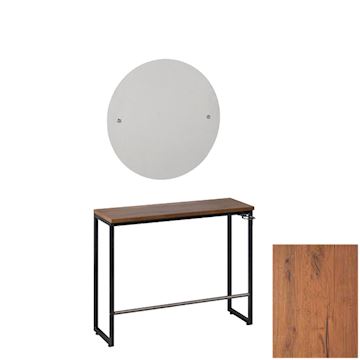 SALON AMBIENCE MI/540-01 SPIEGEL LONDON WAND ROND VINTAGE