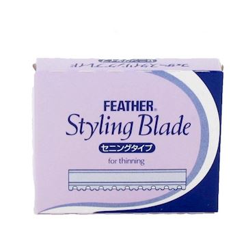 FEATHER STYLING RAZOR MESJES PAKJE LILA (E16)