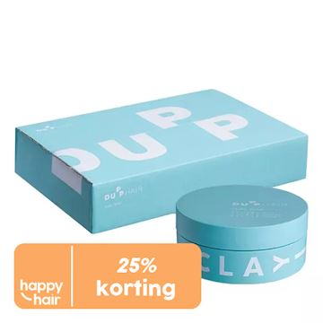 DUPP HAIR CLAY WAX 150ml DOOS à 6st "25% VOORDEEL"