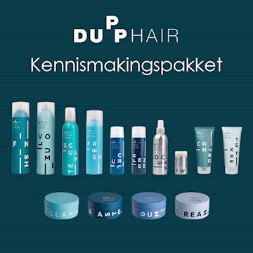 DUPP HAIR MARKETING INTROPAKKET 14 PRODUCTEN