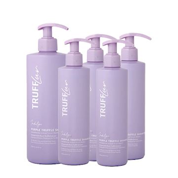 TRUFFLUV TRUFFLE PURPLE SHAMPOO 4x250ml & GRATIS 500ml